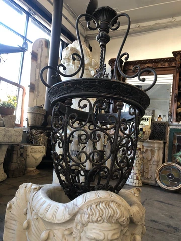 Reproduction Spanish Revival Spanish Mediterranean Pendant Light Cover