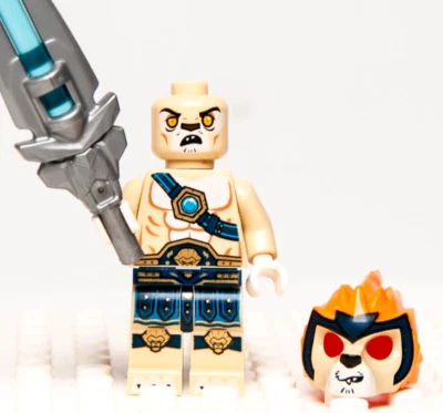 LEGO Chima минифигурка - Леонидас лев с мечом (loc017) 70014 - Изображение 1 из 4