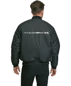 Pandemonium - Giacca Bomber MA1 - Logo Testo Pandemonium - Ricamato - Foto 1 di 9