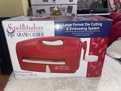 Spellbinders Grand Calibur Scrapbook Card Making GC-001 W/ Plates & Instructions - Image 1 of 4