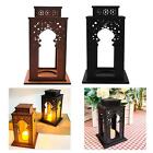 Candle Lantern Table Lantern Wooden Candle Holder 18cm High Centerpiece Table