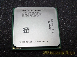 AMD OSA275FAA6CB Dual-Core Opteron 275 Socket 940 2.2GHz Dual Core Processor CPU - Picture 1 of 1
