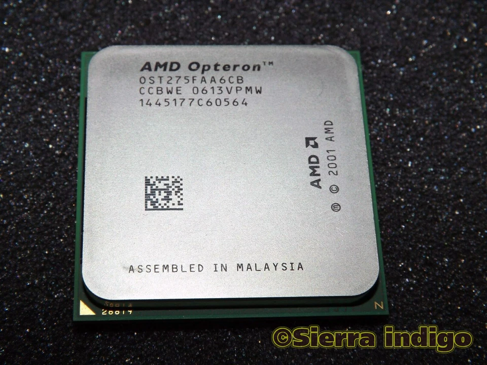 AMD OSA275FAA6CB Dual-Core Opteron 275 Socket 940 2.2GHz Dual Core Processor CPU - Image 1 of 1
