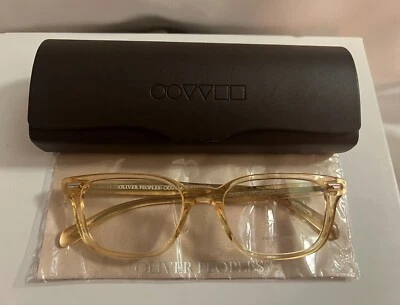 OLIVER PEOPLE SORIANO OV5280U Amarillo Buff Unisex Anteojos Marco Óptico 5280 Foto 1 de 4