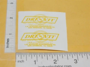 Set adesivi camion palo Schwien Dri-Vit SM-062 - Foto 1 di 2