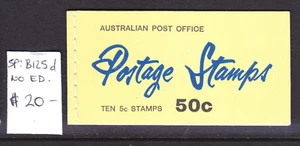 BOOKLET: 1976 50c QEII SLOGAN TAB SP:B125 d NO EDITION . - Foto 1 di 1