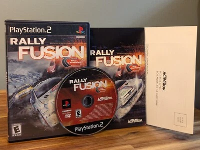 Rally Fusion: Race of Champions (Sony PlayStation 2, 2002) CIB w/ Reg Card PS2 - Image 1 of 4