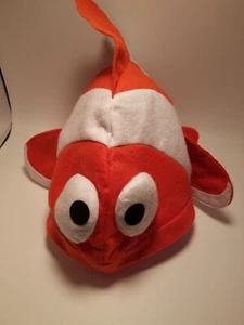 Bright Orange Clown Fish Hat Costume (1 Piece) - Picture 1 of 4