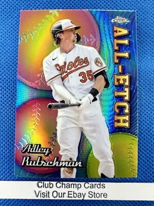 2024 #CAE-10 Adley Rutschman Topps Chrome Baseball ALL-ETCH Baltimore Orioles - Picture 1 of 2