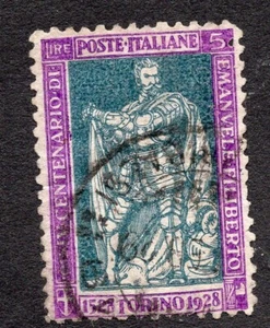 STAMP LOT OF ITALY, SCOTT #208 USED, ($110) MINOR FAULTS - Bild 1 von 2