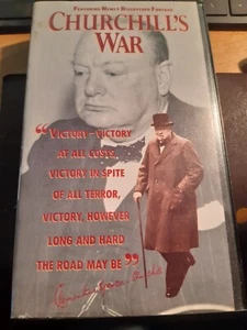 Churchill's War on VHS Cassette Tape Good Condition and tested - Picture 1 of 3