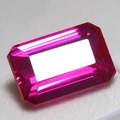 Natural 22.25 Ct Certified UTAH Red Beryl Bixbite Unheated 18x12 MM Emerald Gems - Image 1 of 4