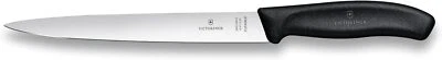 Cuchillo de filete VICTORINOX hoja dentada de 7,9 pulgadas negro clásico suizo 6,8713,20X1 nuevo Foto 1 de 4