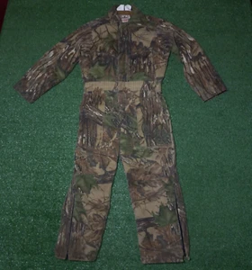 VTG Walls Blizzard-Pruf Camo Coveralls Insulated Quilt Lined Youth 10 Regular - Picture 1 of 11