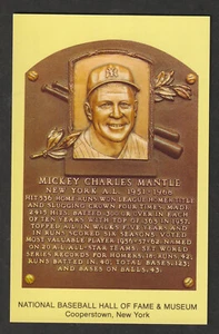Baseball Hall of Fame Yellow Postcards Undated Printed Mike Roberts U Choose N24 - Picture 1 of 196