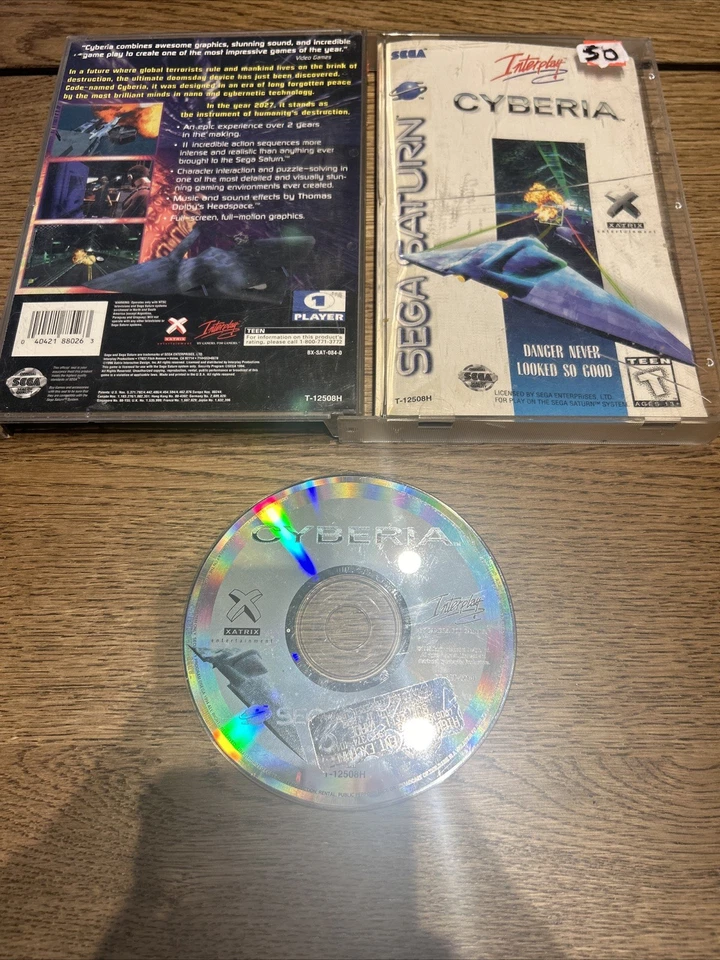 Cyberia Sega Saturn RB5M - Image 1 of 1