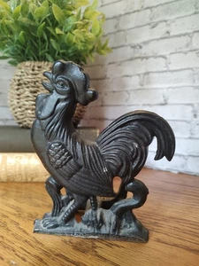 Lego Cast Iron Rooster Napkin / Mail Holder Made In Taiwan Republic Of China - Picture 1 of 6