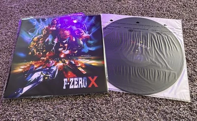 F Zero X DD Nintendo N64 Soundtrack Test Press Vinyl Record - Image 1 of 2