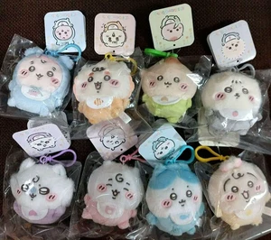 Portachiavi mascotte peluche bambino Chiikawa 2025 set completo di 8 - Foto 1 di 1