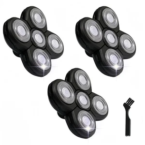 3 Pezzi, 4 Pezzi Ricarica Lama per Rasoio Testina Freebird + 1+2 Spazzola Pulizia - Foto 1 di 12