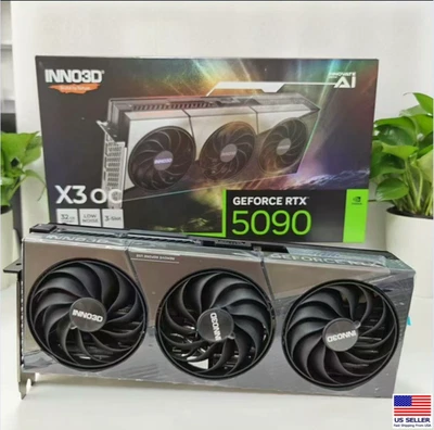 INNO3D RTX 5090 X3 OC GPU Model No Core & VRAM（For Parts） | Ships from USA - Image 1 of 4