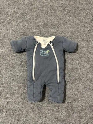 Baby Merlins Magic Sleepsuit 3-6 Months 12-18 IB Blue - Image 1 of 4