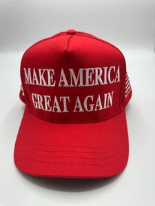 Auténtico sombrero de camionero Cali-Fame MAGA 45-47 Trump rojo hecho en Estados Unidos talla única - Imagen 1 de 6