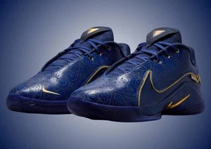 Nike Monopoly X Lebron 22 NRG Deep Blue/Gold Mens US 9 Basketball Shoes New✅ - Picture 1 of 7