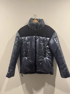 Off-White Metallic Puffer Jacket - Black/Silver Blue - Men’s Small - Used - Bild 1 von 8