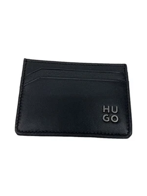 Estuche de pase Hugo Boss -- negro, color liso, para hombre Foto 1 de 4
