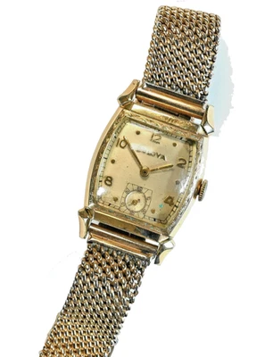 BULOVA Vintage Men's Watch Caliber 40BC Cushion Case 15J No Reserve! - image 1 of 4