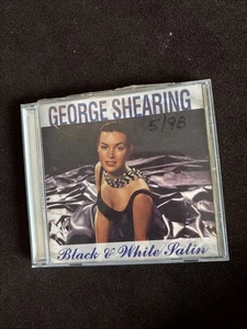JAZZ CD    George Shearing Black And White Satin  1998 - Picture 1 of 4