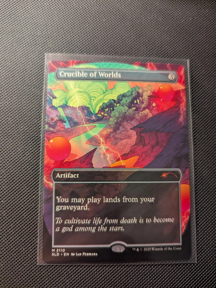 4x Crucible of Worlds - Secret Lair Drop Series # 2110 (NON FOIL) - MTG NM X4 - Image 1 of 1