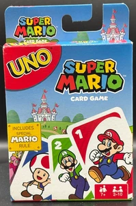 UNO Super Mario Bros. (Nintendo) Card Game *New* Includes Special Mario Rule - Picture 1 of 24