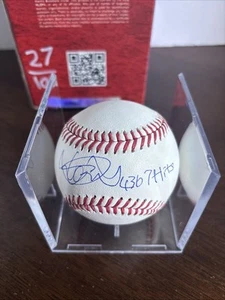 ICHIRO SUZUKI HANDSIGNIERTER MLB BASEBALL MARINERS "4367 HITS" COA Aufkleber - Bild 1 von 7