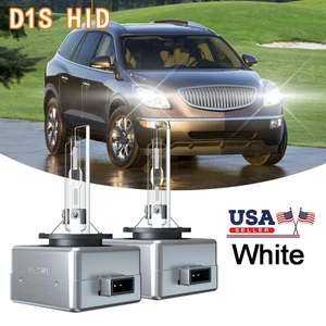 For Buick ENCLAVE 2008-2012 2X D1S HID Headlight High&Low Beam 6000K White Bulbs - Picture 1 of 12