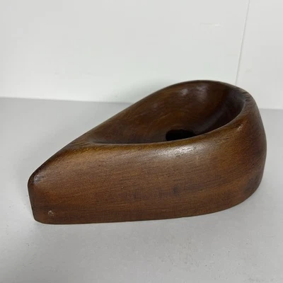 Vintage Millinery Hat Block Wooden Form Size 7 3/8 Shaping Hats - Image 1 of 4