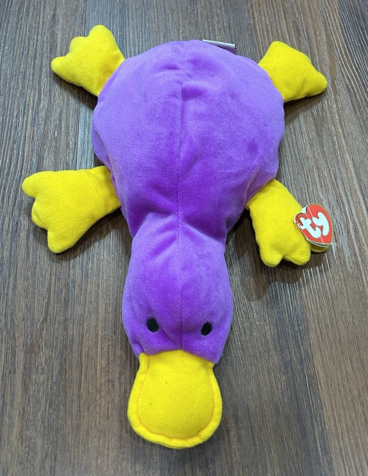 1998 TY Beanie Baby Pillow Collection - Paddles Platypus - Image 1 of 4