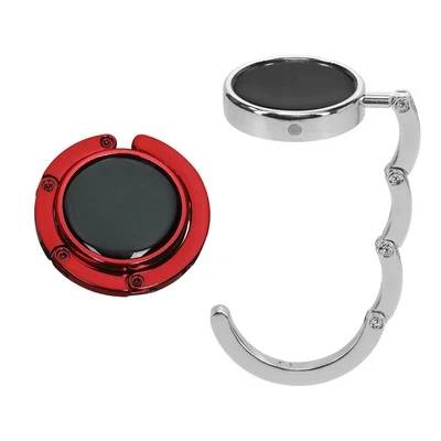 2x Tisch Handtaschenhalter Haken Antirutsch Taschenhaken Halterung Handtaschen - Bild 1 von 4