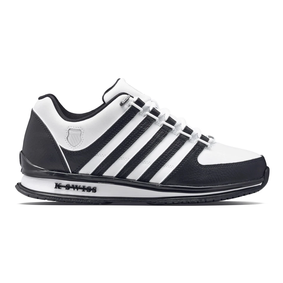 K-Swiss RINZLER Herren Schwarz Sportschuhe Sneakers Outdoor Alltag 01235-944-M - Bild 1 von 4