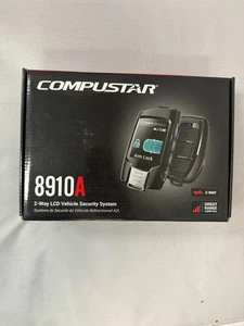 Compustar CS8910-A 2-Way LCD Q9 FM Vehicle Security System Bundle - Picture 1 of 2