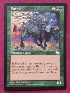 Magic The Gathering WEATHERLIGHT BARISHI green card MTG - Picture 1 of 2