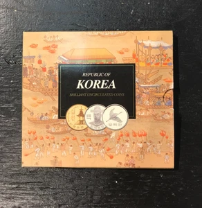 1989 South Korea Official Coin set - Imagen 1 de 4