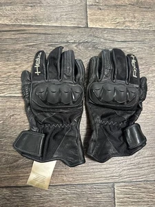 held motorcycle gloves black leather unisex M - Picture 1 of 4