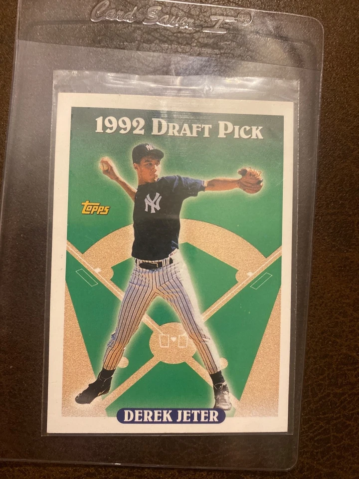 Topps 1992 selección de draft Derek Jeter radiocontrol Foto 1 de 2