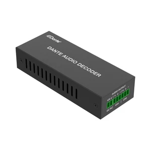 2-Channel Dante Analog Audio Decoder with PoE - Picture 1 of 6