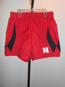 New-Mended- Nebraska Cornhuskers Womens Medium M Red Gym Shorts - Picture 1 of 1