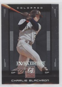 2008 Donruss Elite Extra Edition Charlie Blackmon #17