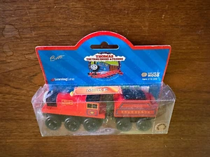 1998 Learning Curve Wooden Thomas Train 1st Edition Mike & Tender! New! - Picture 1 of 2