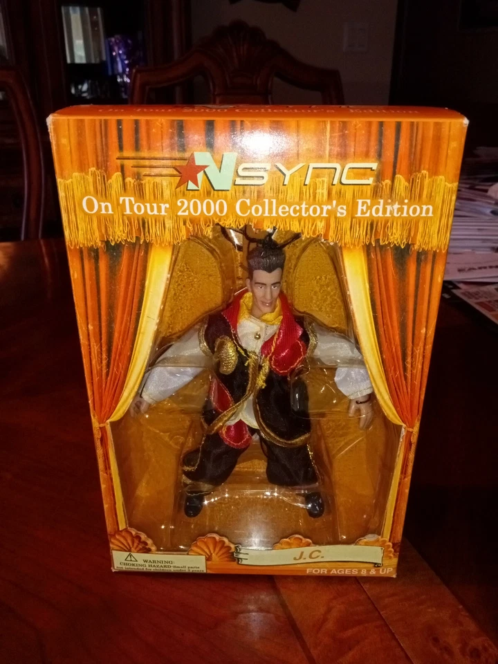 NSYNC on Tour 2000 JC Chasez Doll Collectors Edition Marionette